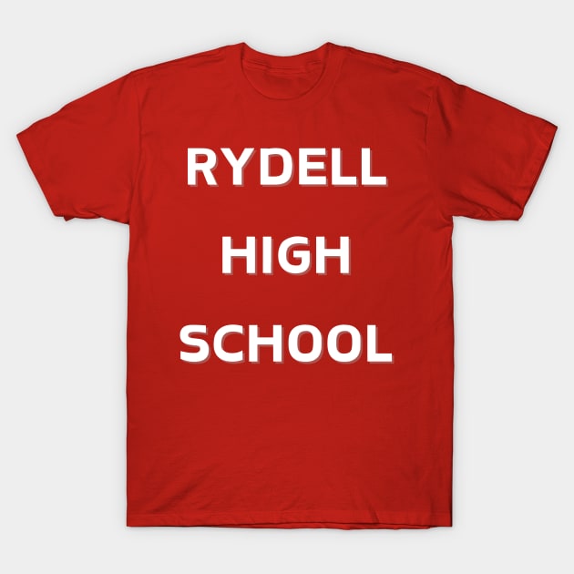 Rydell High School T-Shirt by Spatski